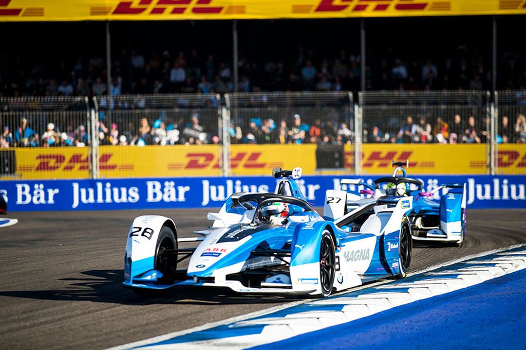 Das war die Welt noch in Ordnung. Zu diesem Zeitpunkt gab es eine BMW Doppelführung beim E Prix in Marrakesch.