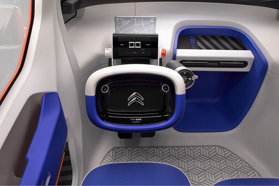 Citroen Ami One Concept Innendesign Cockpit