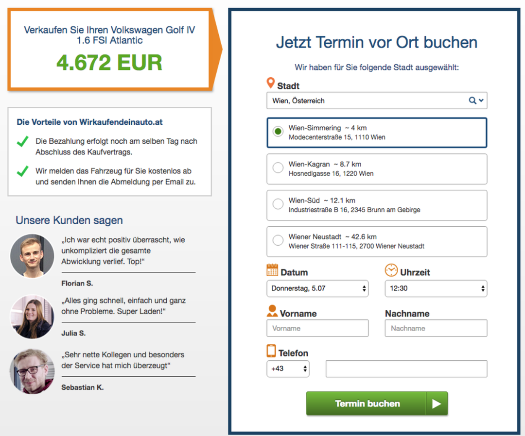 Preisschaetzung-WKDA