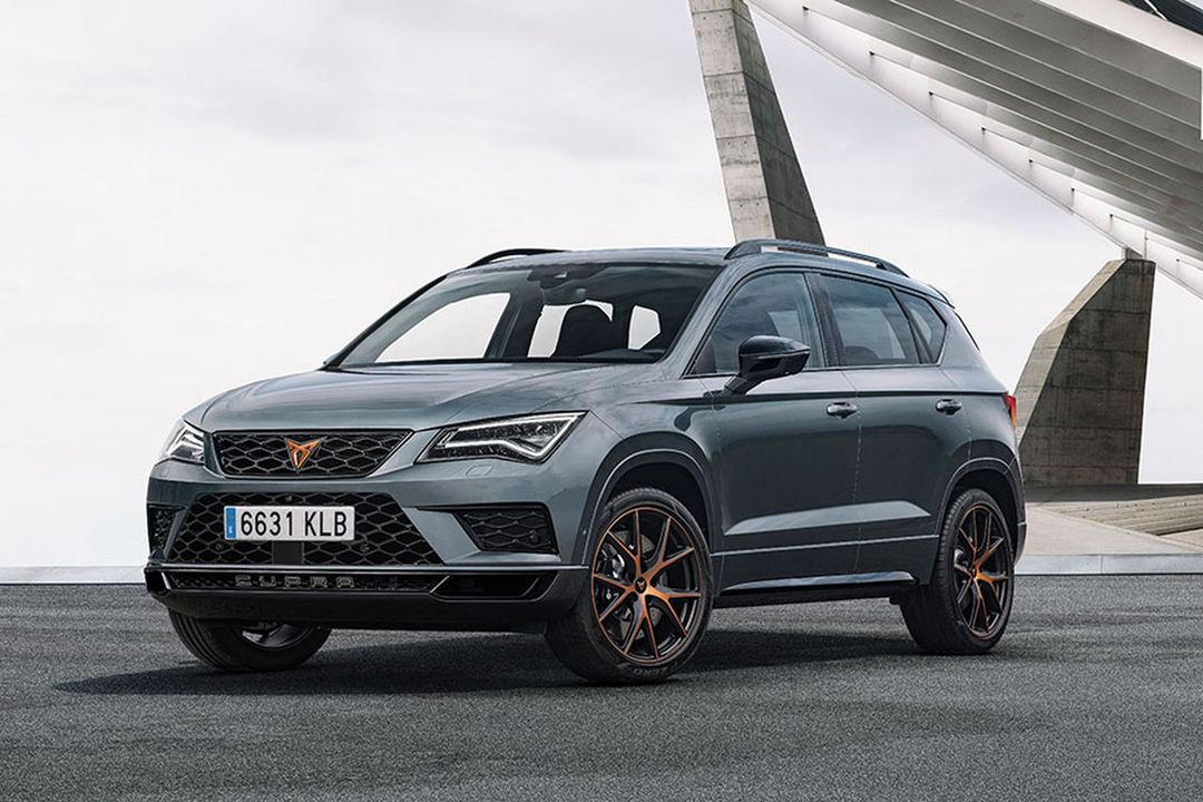 Auch der sportliche Cupra Ateca wird auf der Vienna Autoshow zu sehen sein.