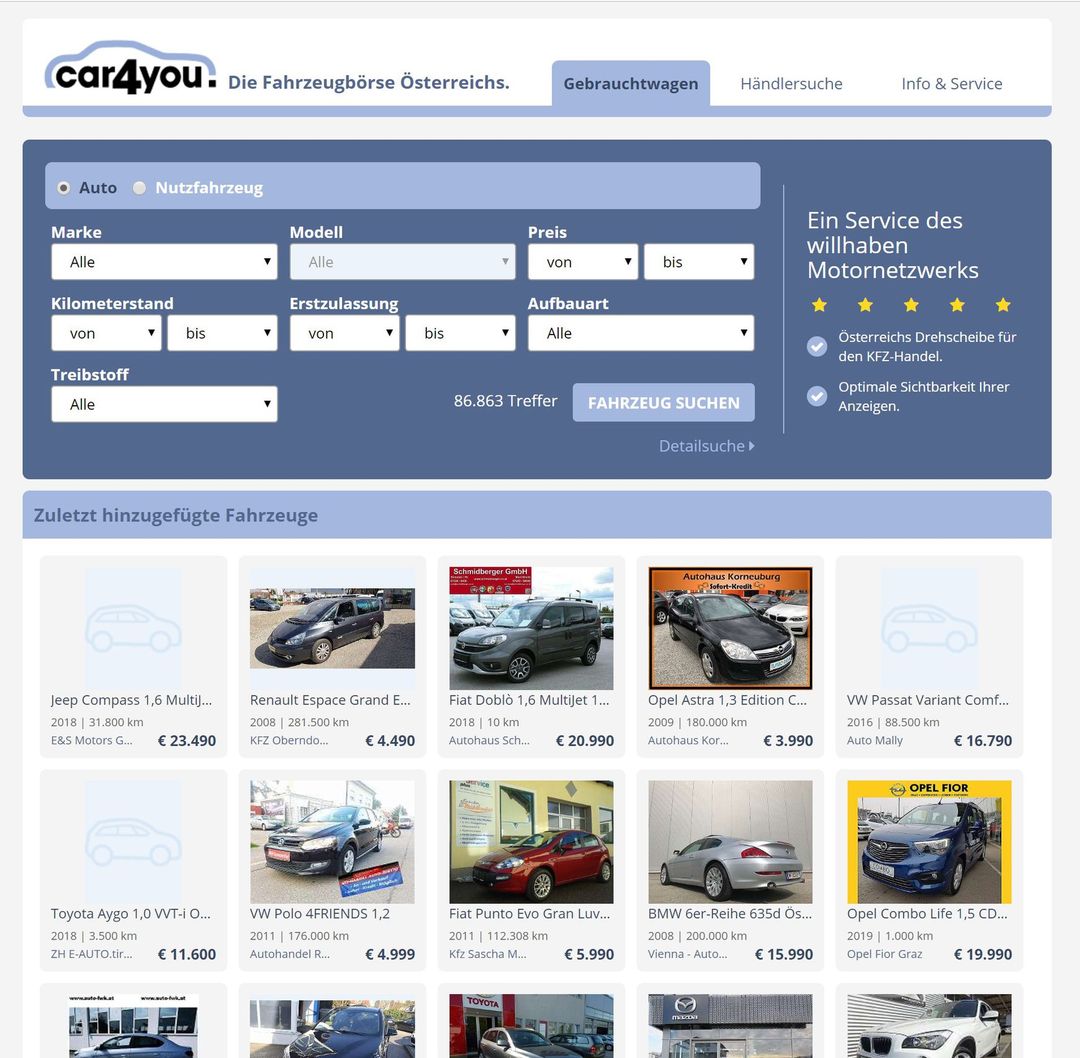 Car4you Gebrauchtwagen (1)