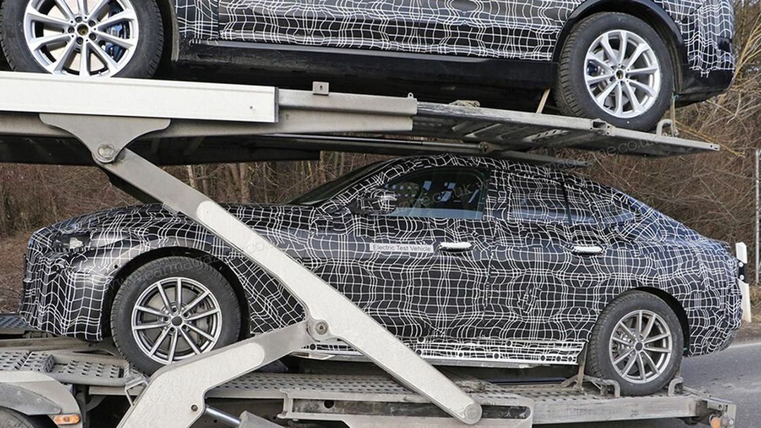 BMW i4 Erlkönig Fotos